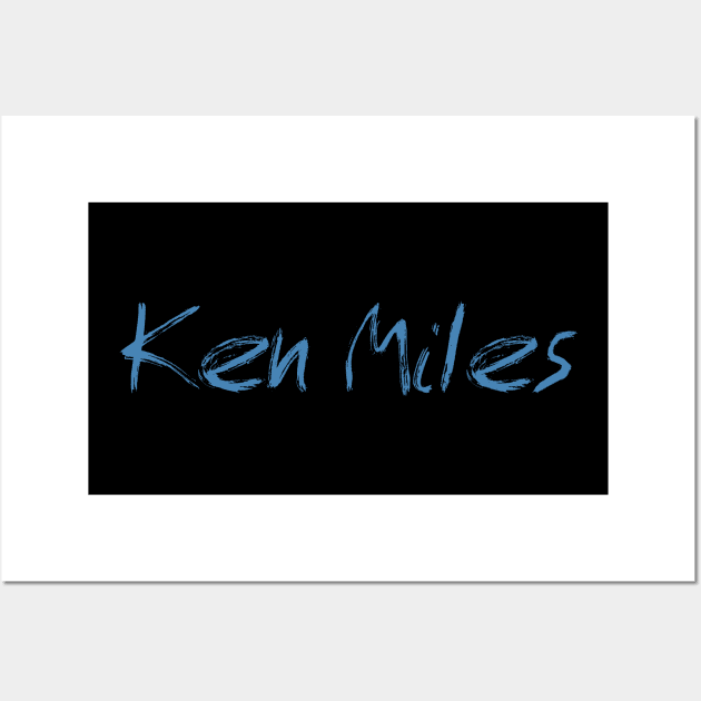 Ken Miles Wall Art by Voishalk